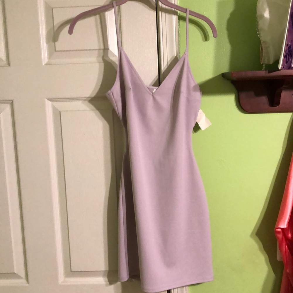 Lavender Short Dress